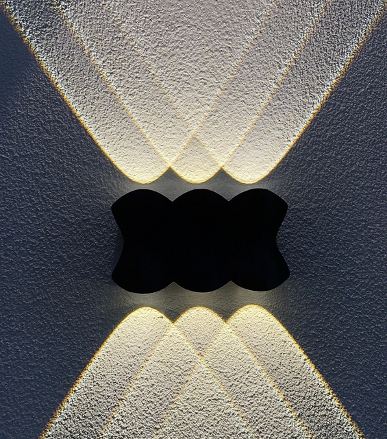 Außen- und Innenwandleuchte, LED-Wandleuchte, Up And Down, IP65, wasserdichte Beleuchtung, moderne Außenwandleuchten, moderne Außenbeleuchtung, Wandleuchten für den Außenbereich, moderne Wandleuchte 