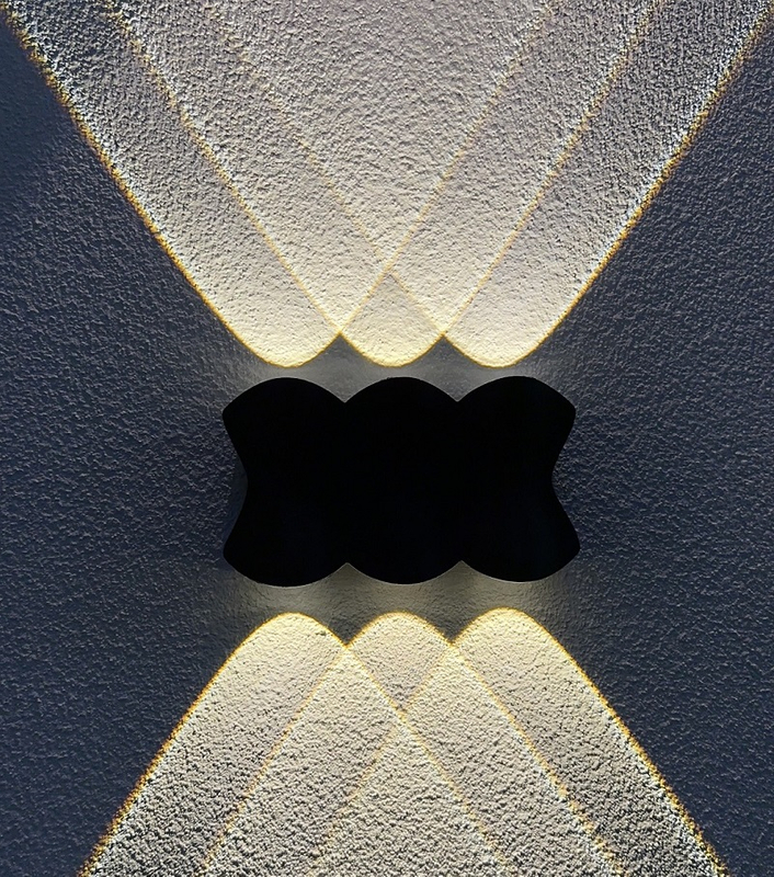 Außen- und Innenwandleuchte, LED-Wandleuchte, Up And Down, IP65, wasserdichte Beleuchtung, moderne Außenwandleuchten, moderne Außenbeleuchtung, Wandleuchten für den Außenbereich, moderne Wandleuchte 