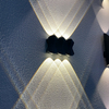 Außen- und Innenwandleuchte, LED-Wandleuchte, Up And Down, IP65, wasserdichte Beleuchtung, moderne Außenwandleuchten, moderne Außenbeleuchtung, Wandleuchten für den Außenbereich, moderne Wandleuchte 