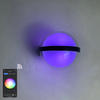 9W intelligente Wandleuchte, intelligente Wandleuchte, App-gesteuerte Lichter, Tuya APP-Steuerung, Wandleuchte, Handy-Steuerung, LED-Wandleuchte 