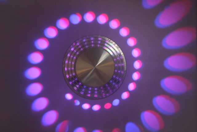 Veranda-LED-Leuchten, moderne Einbauleuchten, 3 W, bunte Wandleuchten, LED-Wandleuchten für Zimmer, LED-Wandleuchten für Zimmer, LED-Wandleuchten für den Innenbereich