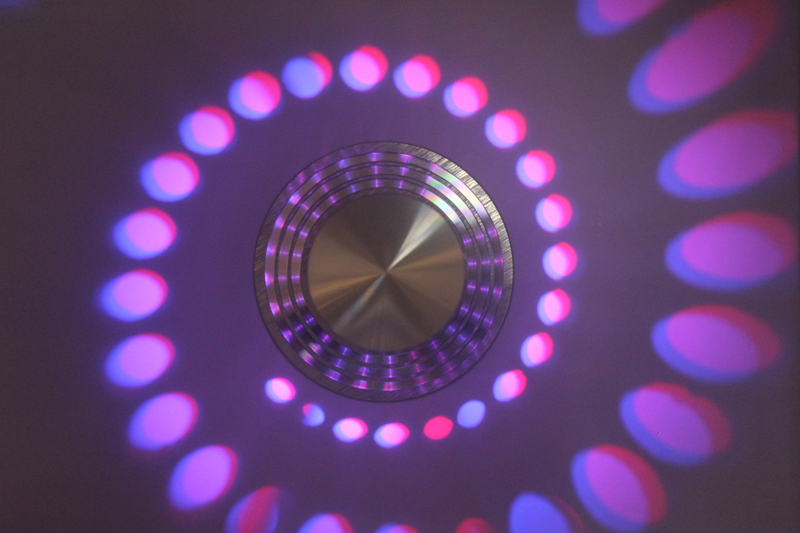 Veranda-LED-Leuchten, moderne Einbauleuchten, 3 W, bunte Wandleuchten, LED-Wandleuchten für Zimmer, LED-Wandleuchten für Zimmer, LED-Wandleuchten für den Innenbereich
