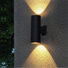 12W COB Up Down Dual-Head Outdoor Led Wand Licht Wand Lampe Zylinder Indoor Balkon Leuchte Wasserdichte IP65 veranda Lampe