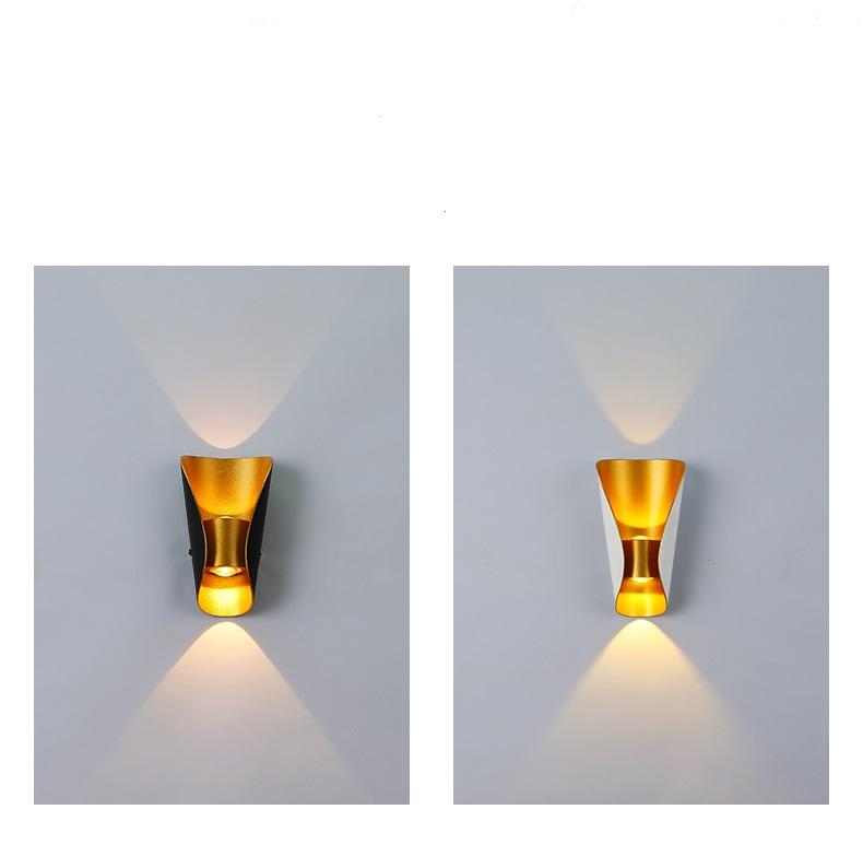 Dekorative Lampe Led Wandleuchte Lampe Big Boat Wasserdichte Wandleuchte Outdoor Nachtlicht Einfaches Aluminium