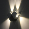 4W LED-Wandleuchte, bunte Beleuchtung, Wand-Innendekoration, für Loft, Badezimmer, Wohnzimmer, Heimbeleuchtung, KTV