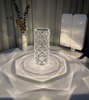 Romantische Rose Kristall Tischleuchte Schatten Atmosphäre Tischleuchte Kristall Schreibtischlampe Kristall Schreibtischlampe Kristall Schreibtischlampe