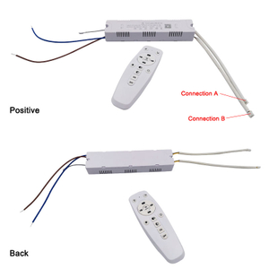 APP-Steuerung LED-Treiber 2,4G Fernbedienung intelligenter LED-Transformator (20-40W)X2 (40-60W)X2 für dimmbaren, farbwechselbaren Kronleuchter