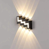 6W 12W Wasserdichte AC85-265V Oberfläche Montiert LED Wand Licht Moderne Nordic Leuchte Innen Wand Lampen Wohnzimmer Veranda im Freien