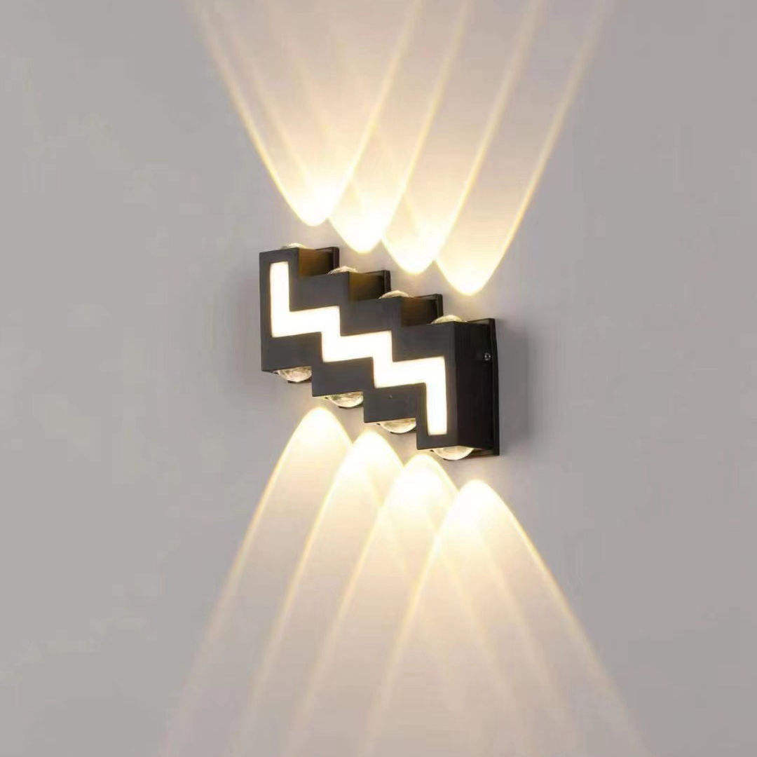 6W 12W Wasserdichte AC85-265V Oberfläche Montiert LED Wand Licht Moderne Nordic Leuchte Innen Wand Lampen Wohnzimmer Veranda im Freien