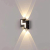 6W 12W Wasserdichte AC85-265V Oberfläche Montiert LED Wand Licht Moderne Nordic Leuchte Innen Wand Lampen Wohnzimmer Veranda im Freien