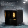 12 W im Industriestil, wasserdicht, IP65, verstellbarer Strahl, wasserdichte LED-Würfel-Wandleuchte aus Aluminium für den Außenbereich