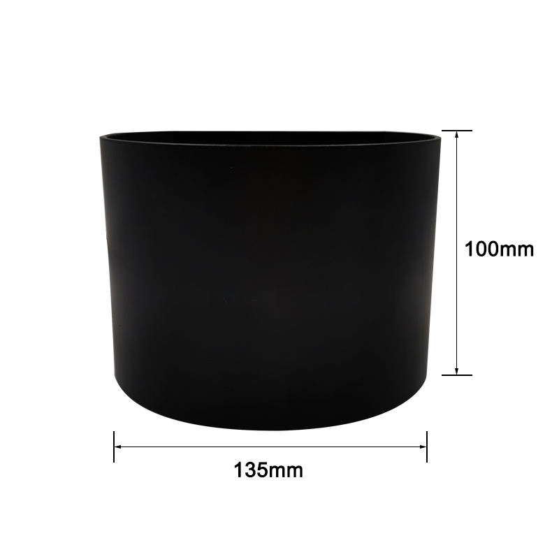 Hagood Neue halbkreisförmige wasserdichte Wandleuchte, 6 W, LED-Wandleuchte, Außenbeleuchtung, wasserdicht, IP65, verstellbare Beleuchtung