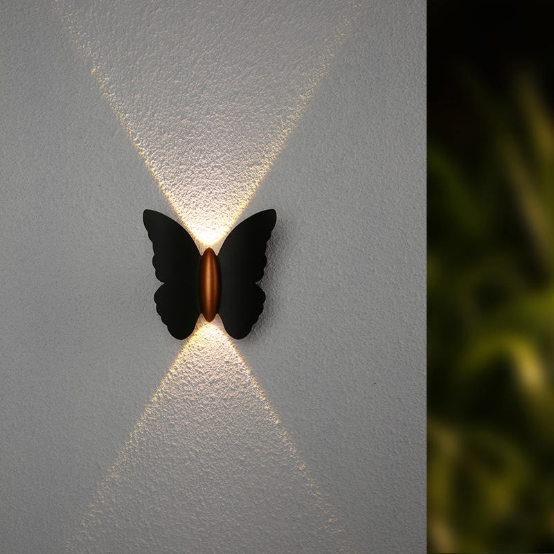 LED-Wandleuchte für den Außenbereich, modernes LED-Licht, wasserdicht nach IP65-Standards für den Außenbereich, Haus, Veranda, Terrasse, Garten, Zaun und Deck