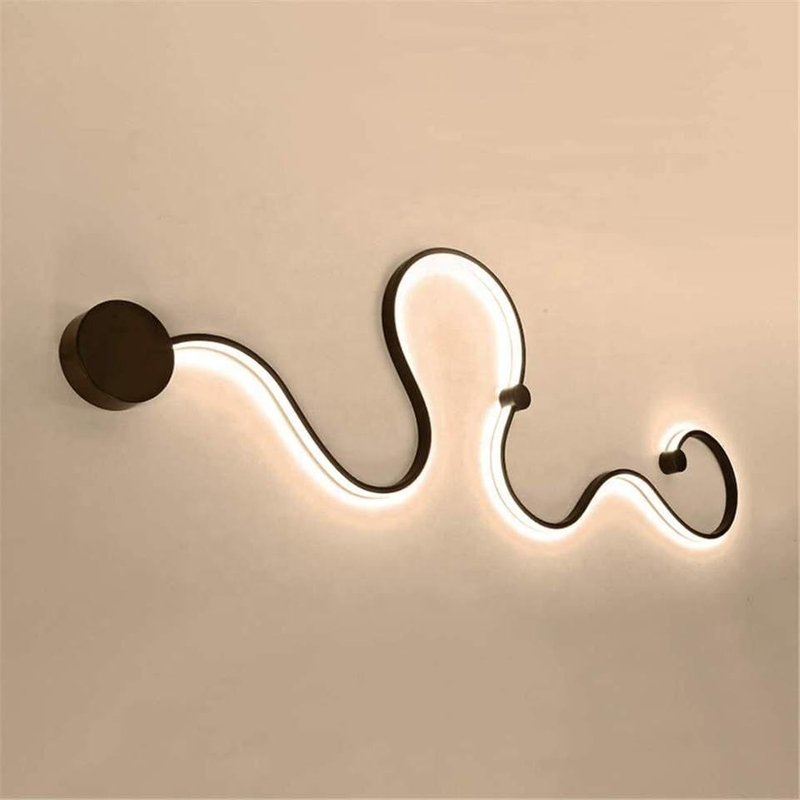 Postmoderne einfache Wandleuchte Nordic kreative LED-Schlafzimmer-Nachttischdekoration Wandleuchte Wohnzimmer Flur Flurlampen