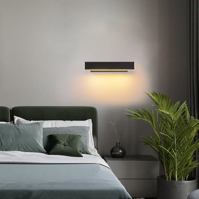 Moderne LED Wandleuchte 360 ​​Draaibare Slaapkamer Nachtkastje 6W AC85V-260V Led Nachtlicht Lampe für Zuhause
