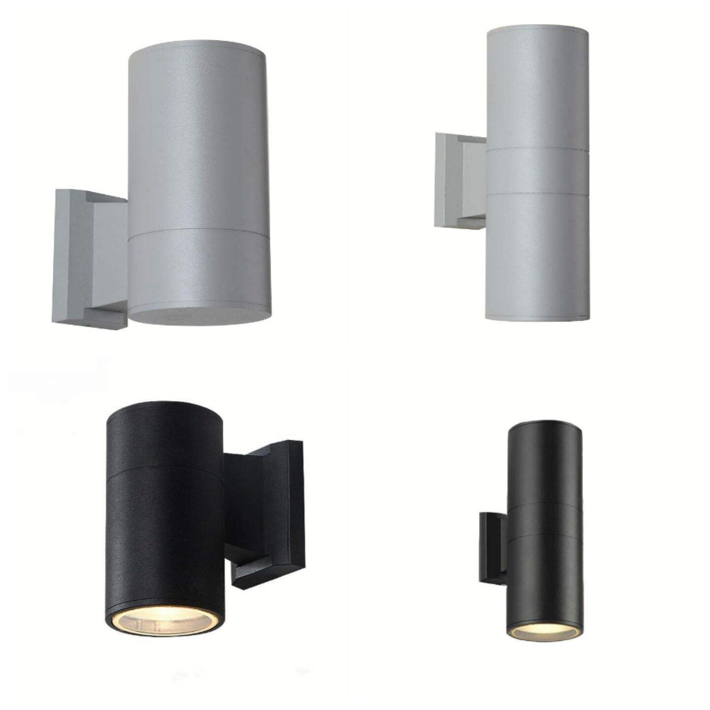 5W 12W COB Up Down Dual-Head Outdoor Led Wandleuchte Wandleuchte Zylinder Indoor Balkon Armatur Wasserdicht IP65 Veranda Lampe