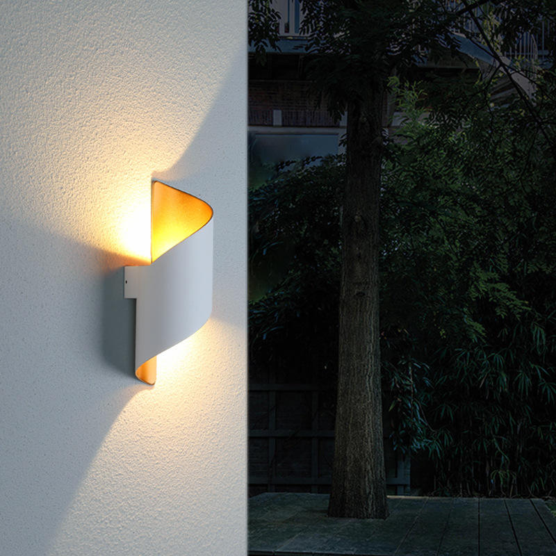 Indoor Outdoor 10W Up And Down Wandleuchte AC85-265V IP65 LED Treppenwandleuchte Aluminium Dekorieren Wandleuchte Schlafzimmer LED Wandleuchte