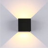 LED-Wandleuchte, Veranda-Licht, IP65, verstellbar, Aluminium, für den Außenbereich, wasserdicht, modern, AC 85–265 V