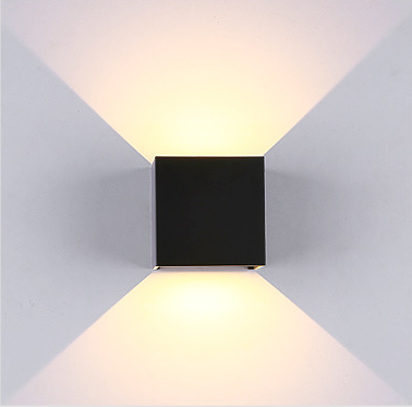 LED-Wandleuchte, Veranda-Licht, IP65, verstellbar, Aluminium, für den Außenbereich, wasserdicht, modern, AC 85–265 V