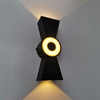 Lampen Hersteller von Außenwandleuchten Wandleuchte Led RGB mit Großhandelspreis schwarze Außenwandleuchte