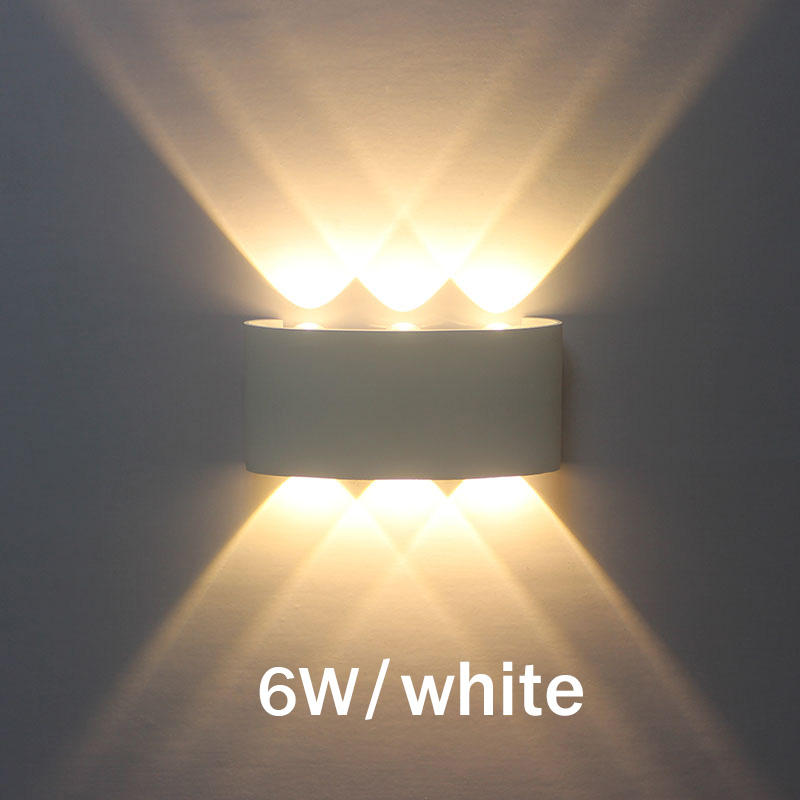 2W ~ 12W Niedriger Preis LED-Lampe Wasserdicht IP65 Wandleuchte Außenhof Balkon Piazza Tor Treppenhaus Dekor LED Wandleuchte Wandleuchte