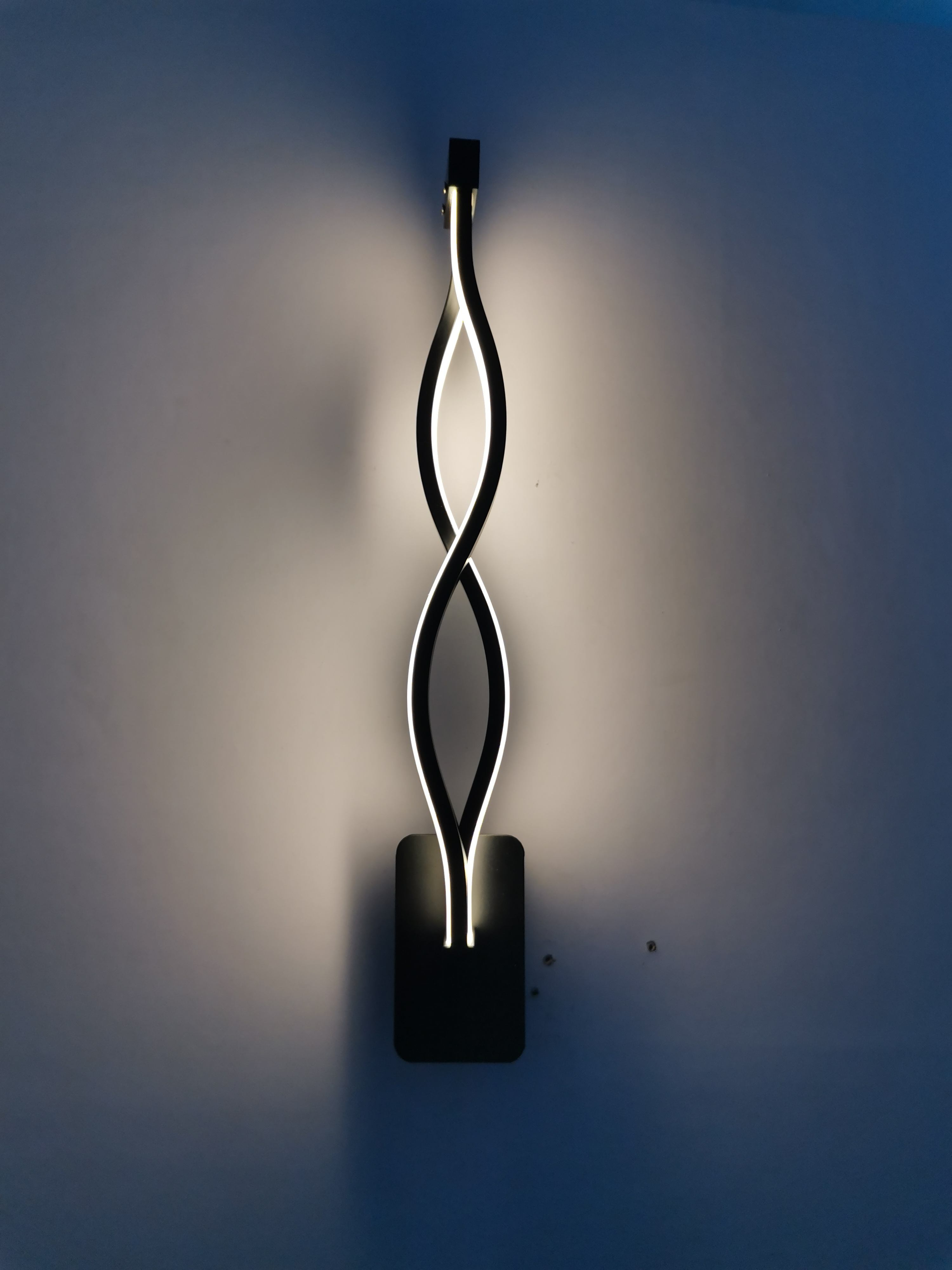 Langwellige Wandleuchte, LED, 16 W, Aluminium, Nachttischbeleuchtung für den Innenbereich von Hotel-Treppengängen