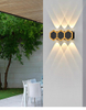 2W 3W 5W 6W 7W 8W Wandlampen Led Honeycomb Gold und Schwarz Leuchten nach oben und unten LED-Lampe Beleuchtungsstil Moderne Bürolampe