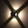 6W 12W AC-85-265V RC Indoor Outdoor Hotel Home Office Dekoration LED Wandleuchte Leuchte Home Wandhalterung Lampe