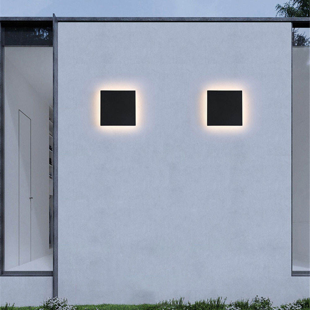 8W 12W 15W Modernes LED-Licht LED-Mondlichter in runder oder quadratischer Form Hochwertige Innen-Nachtlicht-Nachttischlampen Innenwandleuchte