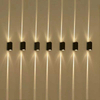 6W kleine große moderne Wandleuchte Außenbeleuchtung Indoor wasserdichte LED-Lampe Wohnzimmer Gang Park Landschaft Garten Licht