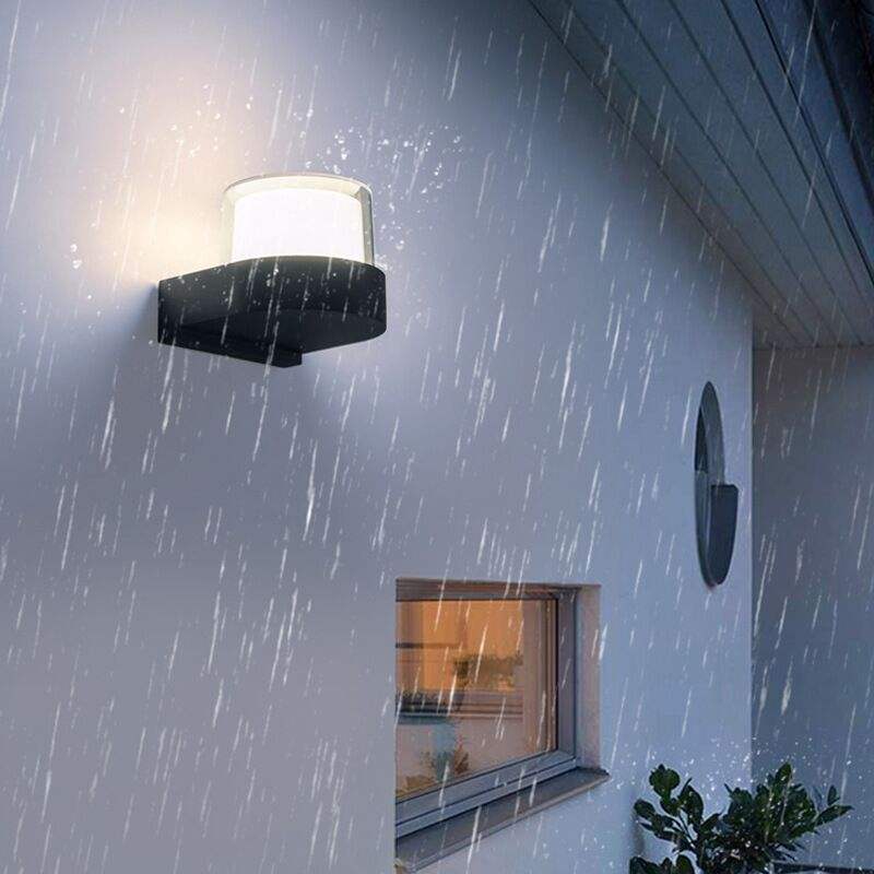 Neue APP-Steuerung LED intelligente Wandleuchte IP65 wasserdichte bunte modische dekorative Wandleuchte