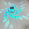 RGB Blume LED Wand Lampe Wand Fernbedienung Projektion Bunte Wand Licht Leuchte Für Party Bar Lobby KTV Hause Dekoration