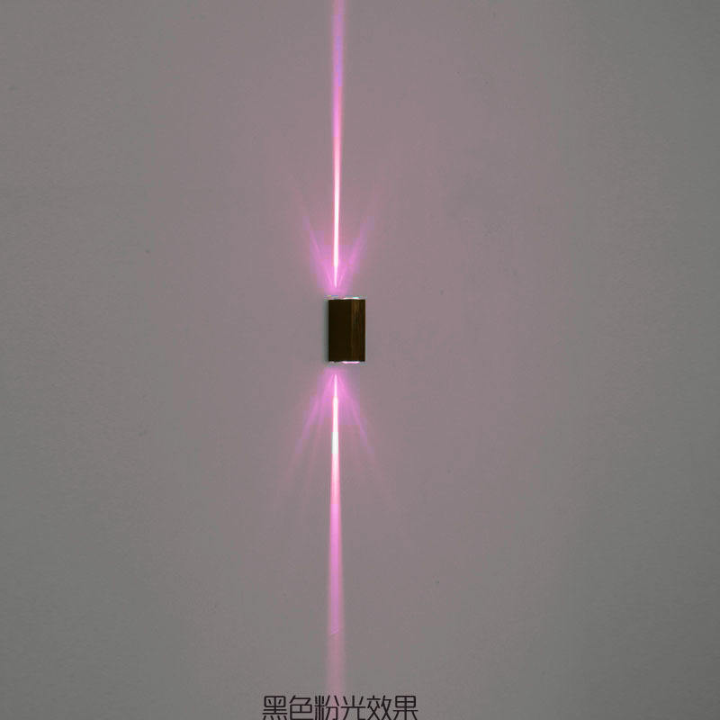 Moderne 6-W-LED-Wandleuchte mit schwarzem Muschelbalken, wasserdichte Wandleuchte und Nachtlicht für den Außenbereich, Wandleuchten für zu Hause