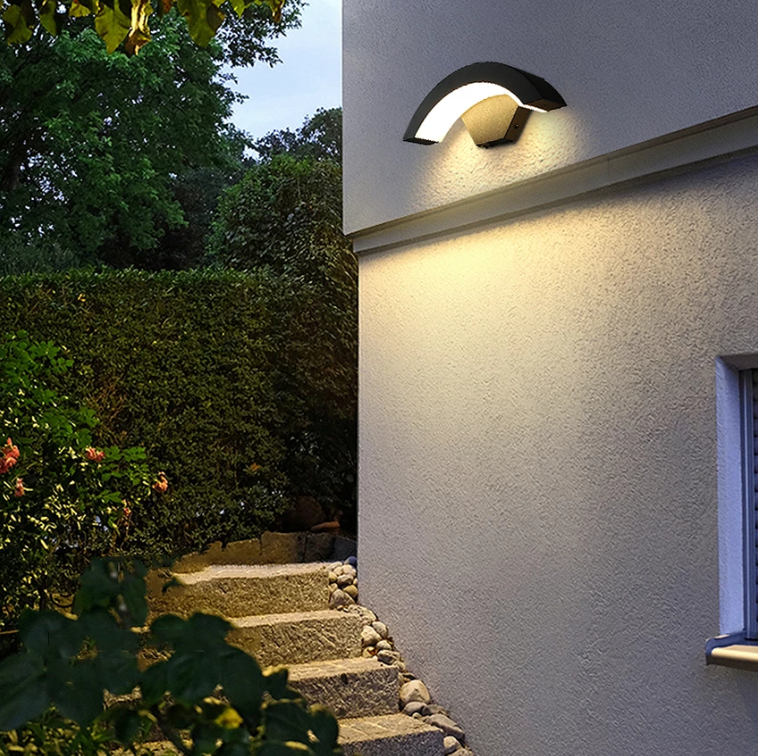 Neueste Tuya 9W 12W Wand LampApp Steuerung Smart außen Beleuchtung Acryl Wand Montiert Licht Led Smart Wand Lampen leuchte waren
