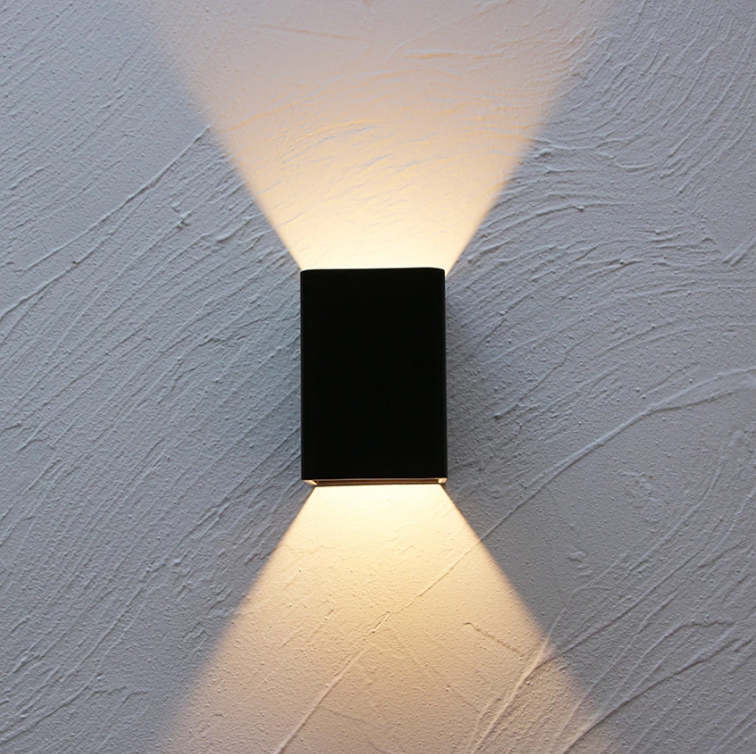 5W modernes Aluminium Art Deco AC85-265VRGB Einfaches Design Beleuchtungskörper Nachttischlicht Schlafzimmer Nachtlicht LED Wandleuchte