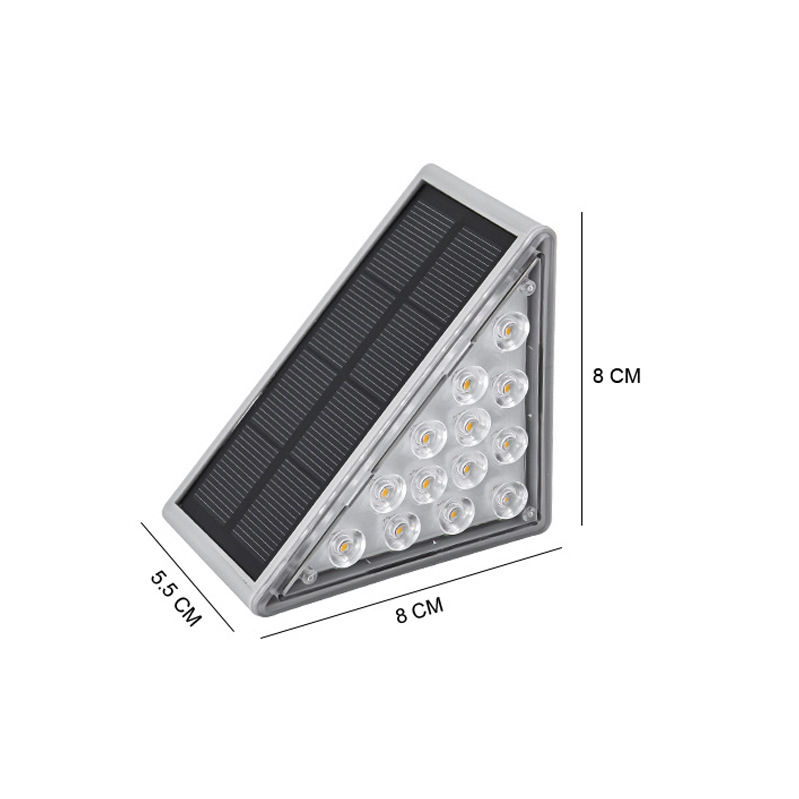 Solar-Wandleuchte im Freien, wasserdichte LED-Wandleuchten für Hof, Straße, Landschaft, Garten, Dekor, Lampe, Solar-Außenwandleuchte