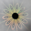 3W Blumen-Wandlampe, LED-Farbwandlampe, RGB-Wandlampe, Fernbedienung, Farbwandlampe, dekorative Wandlampe, Infrarot-Fernbedienungs-Wandlampe