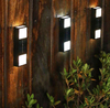 Superhelle IP65-wasserdichte Außen-Haushalts-Garten-Yard-Dekorations-Beleuchtung nach oben und unten 6-LED-Solar-Wandleuchte