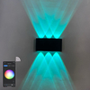 Indoor Wand Licht APP Fernbedienung Bluetooth-kompatibel Dimmbare LED Wand Lampe RGBW Verwendet Für Urlaub Dekoration AC85-265V