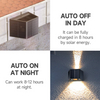 NEUE Solar Wand Lichter Im Freien Wasserdichte Straße Dekoration Wand Beleuchtung LED Solar Power Veranda Lampe Für Villa Terrasse Garten