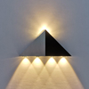 Hagood Neuankömmling 5W dreieckige dekorative LED-Wandleuchte AC85-265V Innenbeleuchtung skandinavisch ausgefallen Einfach modern Vintage