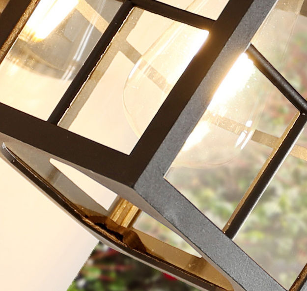 Beliebte Europa Quadratische Säule Lampe Outdoor Retro Wasserdichte Säule Licht Garten Balkon Villa Gemeinschaft Korridor Chapitar Lampen