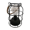 Retro Eisen Kunst Tischlampen Für Schlafzimmer Wohnzimmer LED Nachttischlampe Bettlampe Nachtlicht Weihnachtsdekoration Licht