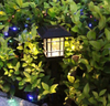 5LED Solar Hof Lampe Rasen Boden Lampe Garten Solar Lampe Garten Spalier im Freien antike Raum Licht Dekoration amerikanischen Stil 