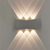 4W 6W 8W moderne minimalistische Innen-Außen-Hotel-Gang-Korridor-Tür-Treppenhaus-Veranda-Mond-Form-LED-Wandleuchte