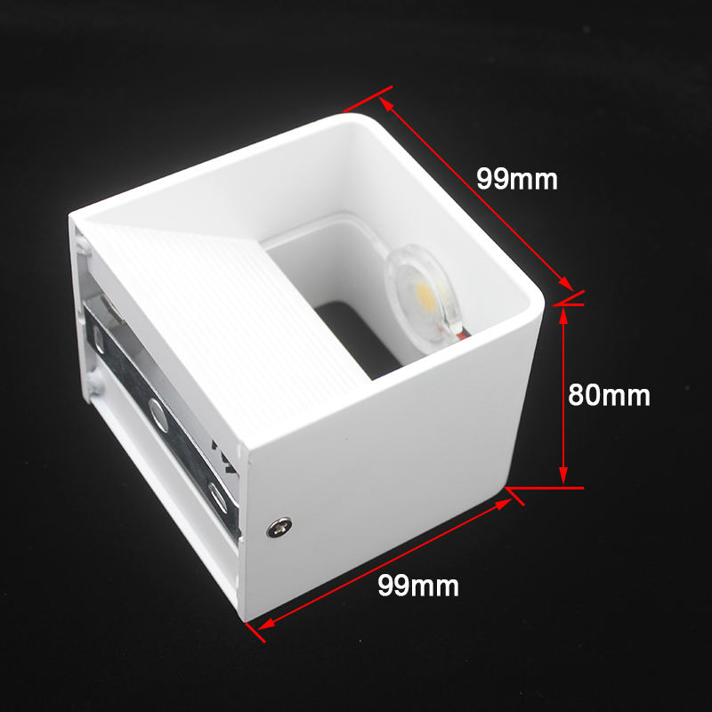 Bewegungsmelder 12W LED Wandleuchte im Freien wasserdicht IP65 Veranda Garten Wandleuchte Dekoration Beleuchtung wasserdichte Wandleuchte