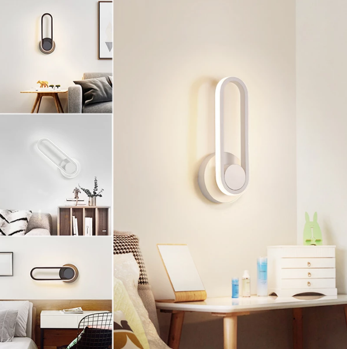 Drehbare Touch Schlafzimmer Wand Lampe Nacht Innen Wohnzimmer Led Wand Lichter Leuchte Treppen Licht Hagood dekorative lamparas