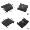 Nordic Schwarz Weiß Shell Beleuchtung IP65 Wasserdichte Aluminium Für Outdoor Indoor Hause Treppen Nacht Schlafzimmer Decor LED Wand Lampe