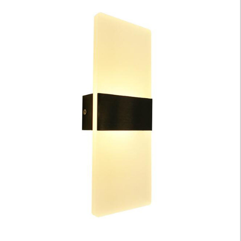 Direkt ab Werk minimalistische LED-Acryl-Wandleuchte für Hotelschlafzimmerzimmer, Beleuchtung mit Preisen, ästhetische LED-Leuchten