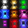 Schmetterlings-Wandleuchte, 3 W, LED-Wandleuchte, LED-Wandleuchte, Aluminium für Gang, Schlafzimmer, Flur, Veranda, Bar, Hintergrundleuchte